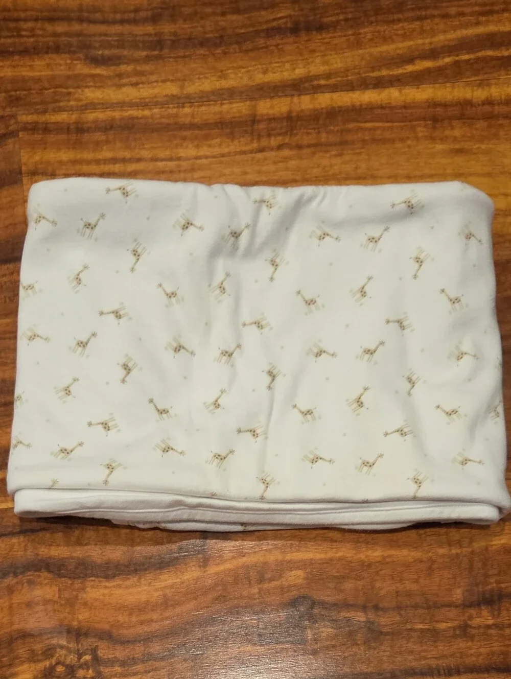 Janie and Jack NWT/GUC 0-3 Months Giraffe Bodysuit, Knit Hat, Reversible Blanket